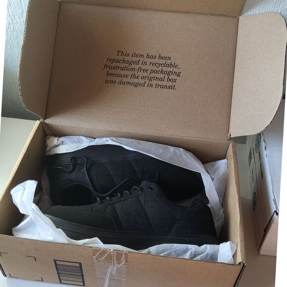 OrthoComfoot Women's Orthopedic Platform Sneakers,  Shoes Black ‎ size 38 - Picture 8 of 10